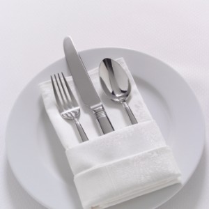 How to fold dinner napkins