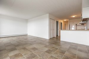 Vacant space prior to virtual staging